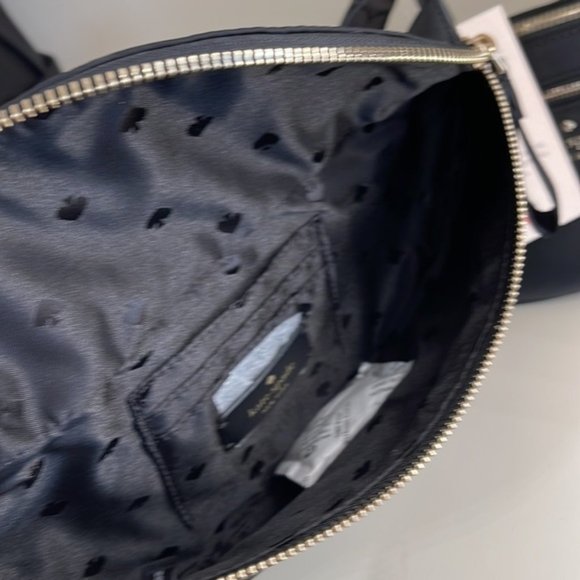 Kate Spade Chelsea Nylon Belt Bag Fanny Pack Black - Picture 9 of 16